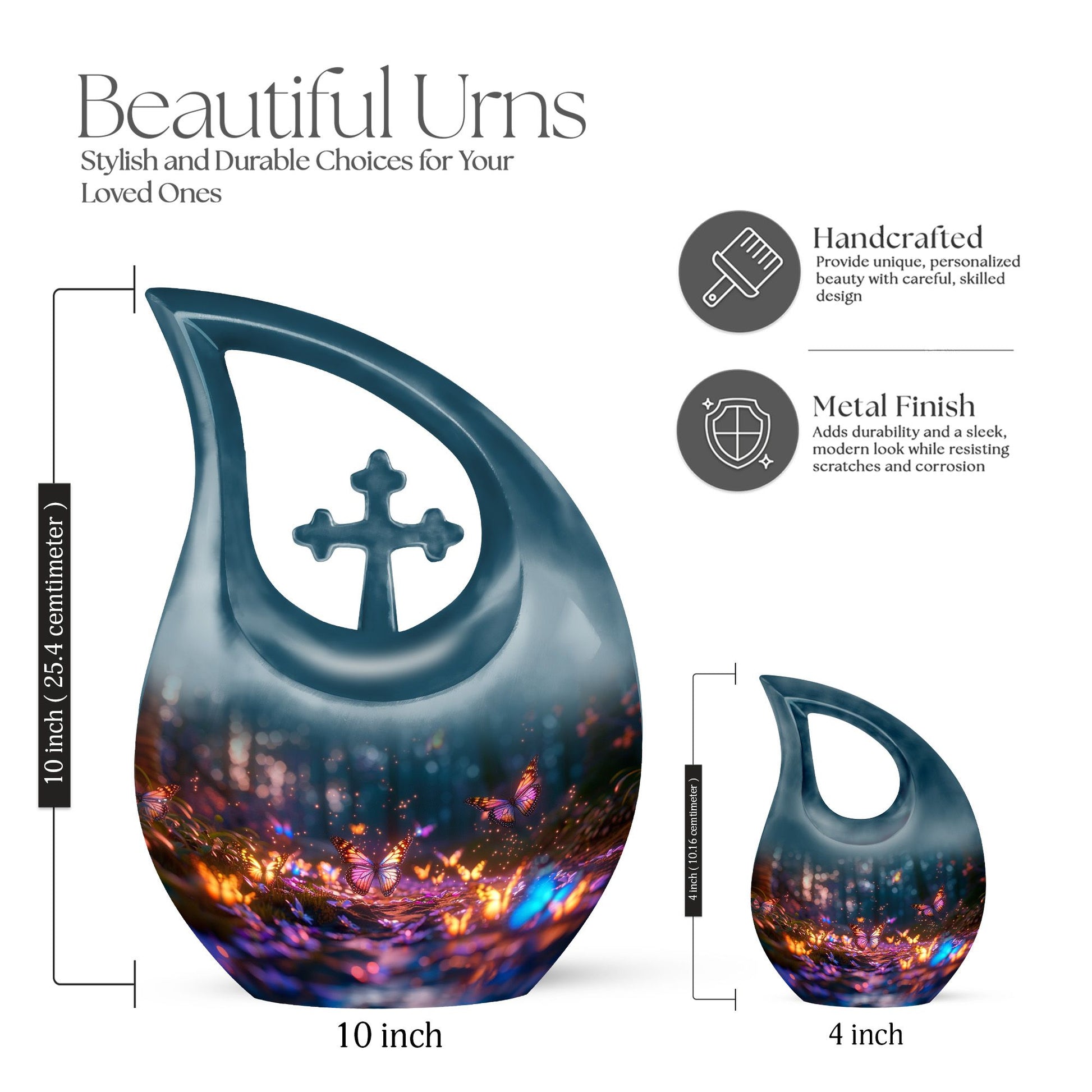 Butterfly Urns For Ashes - Cremation Urn For Adults