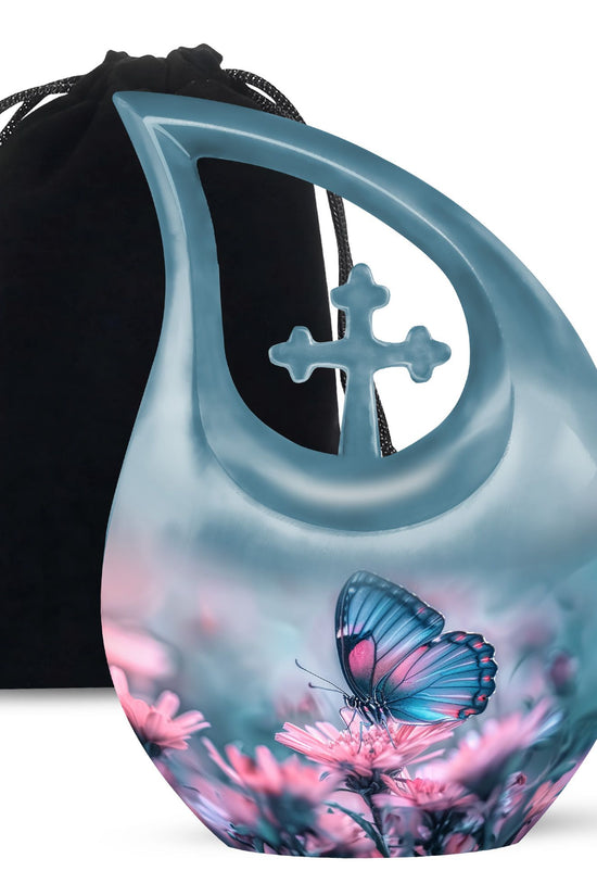 Butterfly Urns For Ashes - Cremation Keepsake Urns For Human Ashes Adult