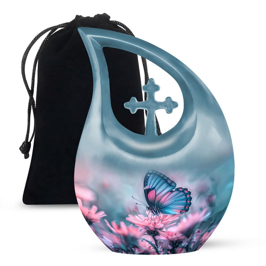 Butterfly Urns For Ashes - Cremation Keepsake Urns For Human Ashes Adult