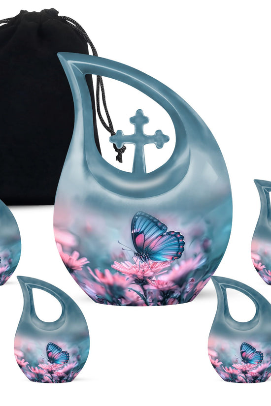 Butterfly Urns For Ashes - Cremation Keepsake Urns For Human Ashes Adult