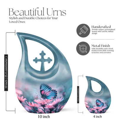 Butterfly Urns For Ashes - Cremation Keepsake Urns For Human Ashes Adult