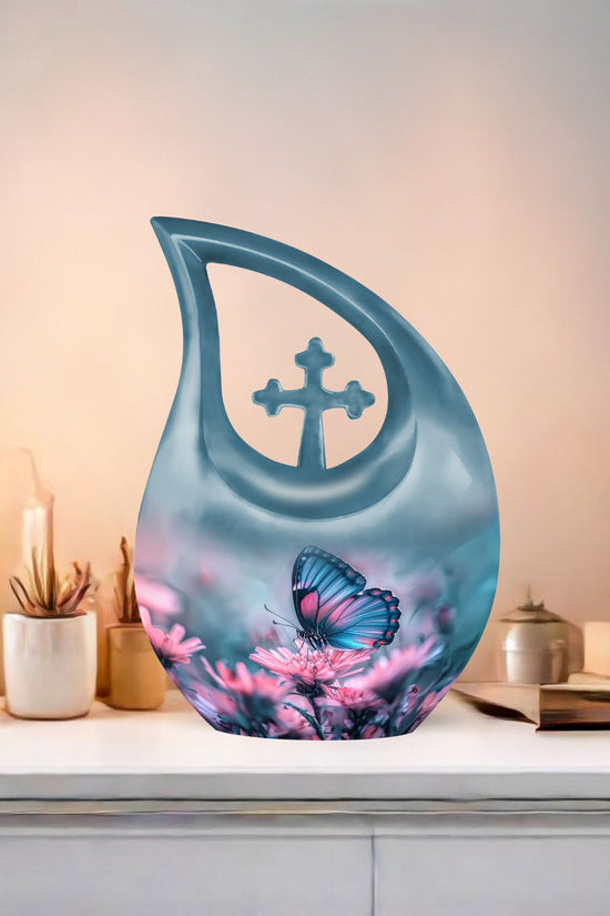 Butterfly Urns For Ashes - Cremation Keepsake Urns For Human Ashes Adult