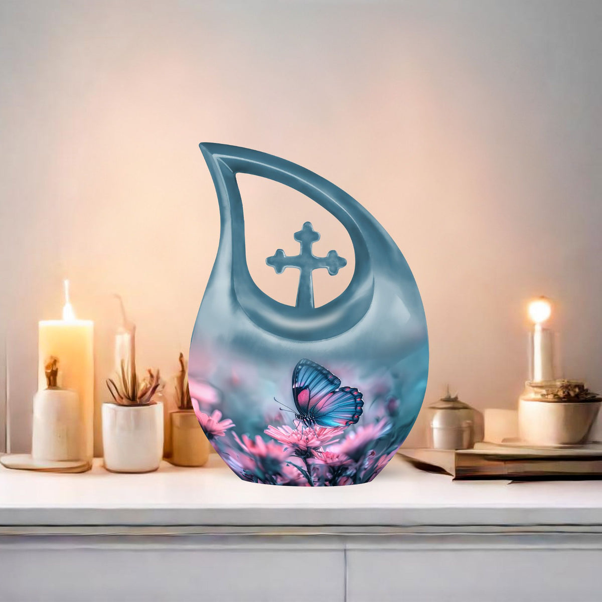 Butterfly Urns For Ashes - Cremation Keepsake Urns For Human Ashes Adult