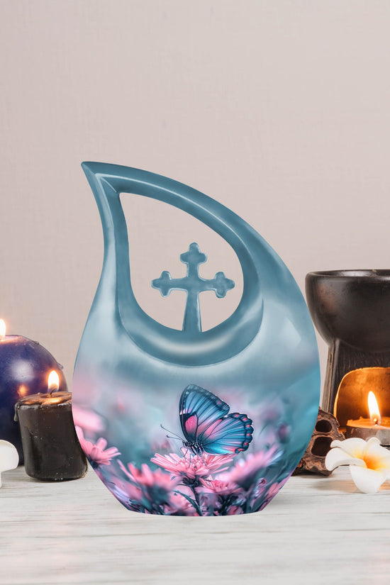 Butterfly Urns For Ashes - Cremation Keepsake Urns For Human Ashes Adult