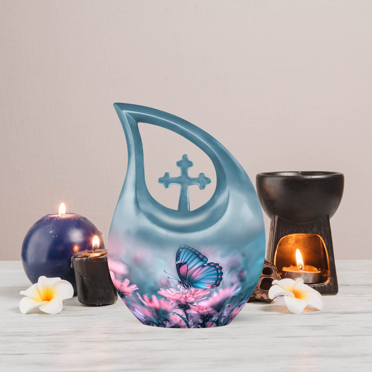 Butterfly Urns For Ashes - Cremation Keepsake Urns For Human Ashes Adult