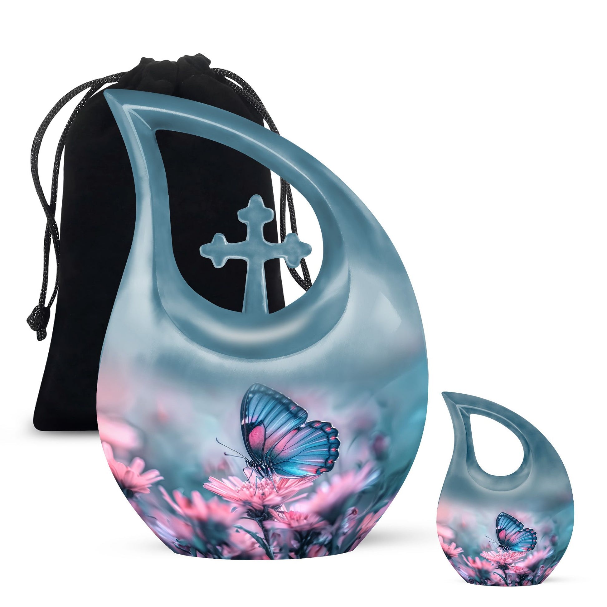 Butterfly Urns For Ashes - Cremation Keepsake Urns For Human Ashes Adult