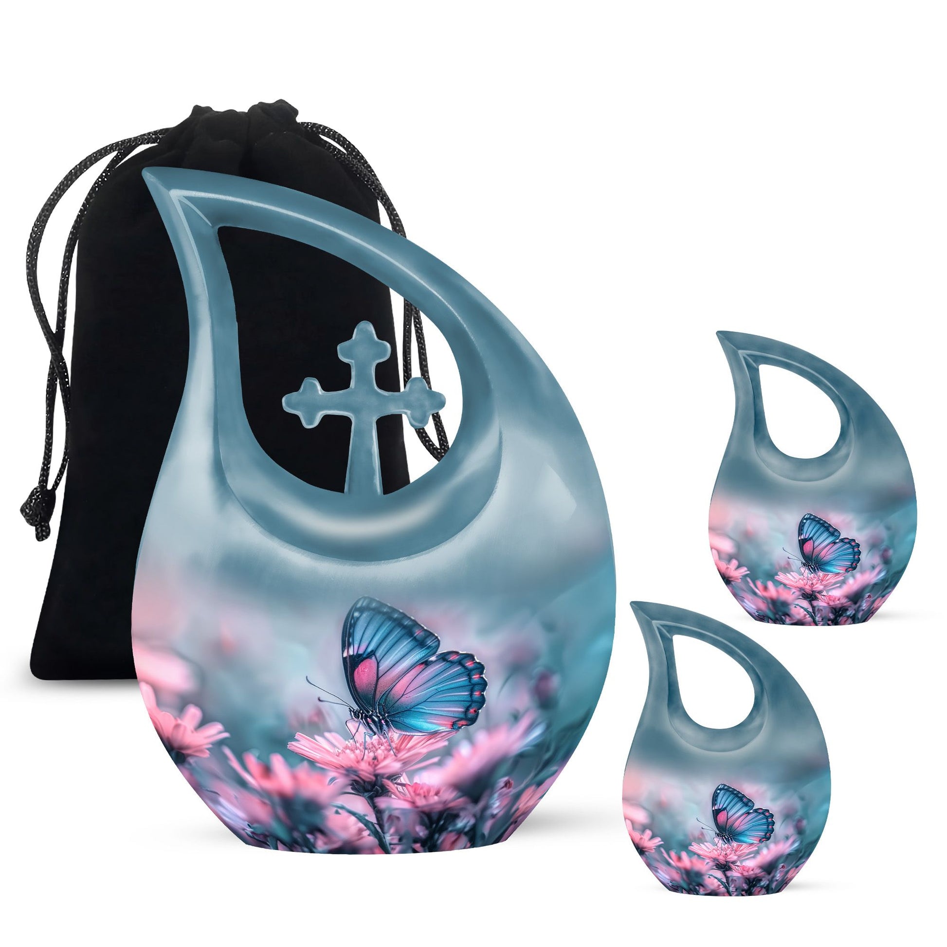 Butterfly Urns For Ashes - Cremation Keepsake Urns For Human Ashes Adult