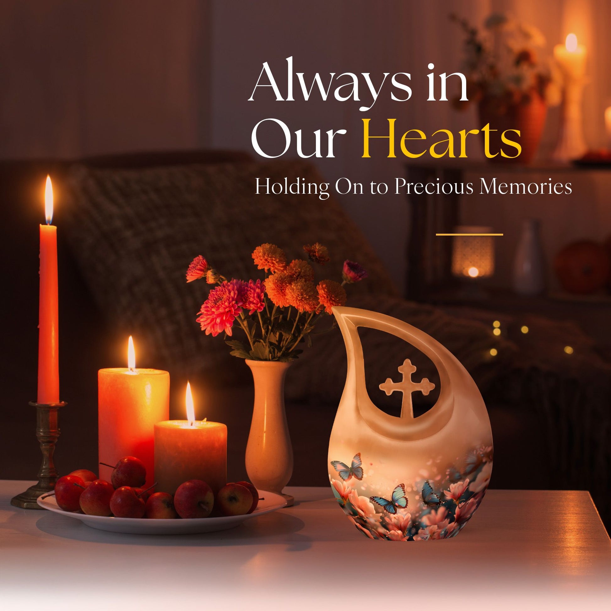 Butterfly Urns For Ashes - Small Urns For Cremation Ashes
