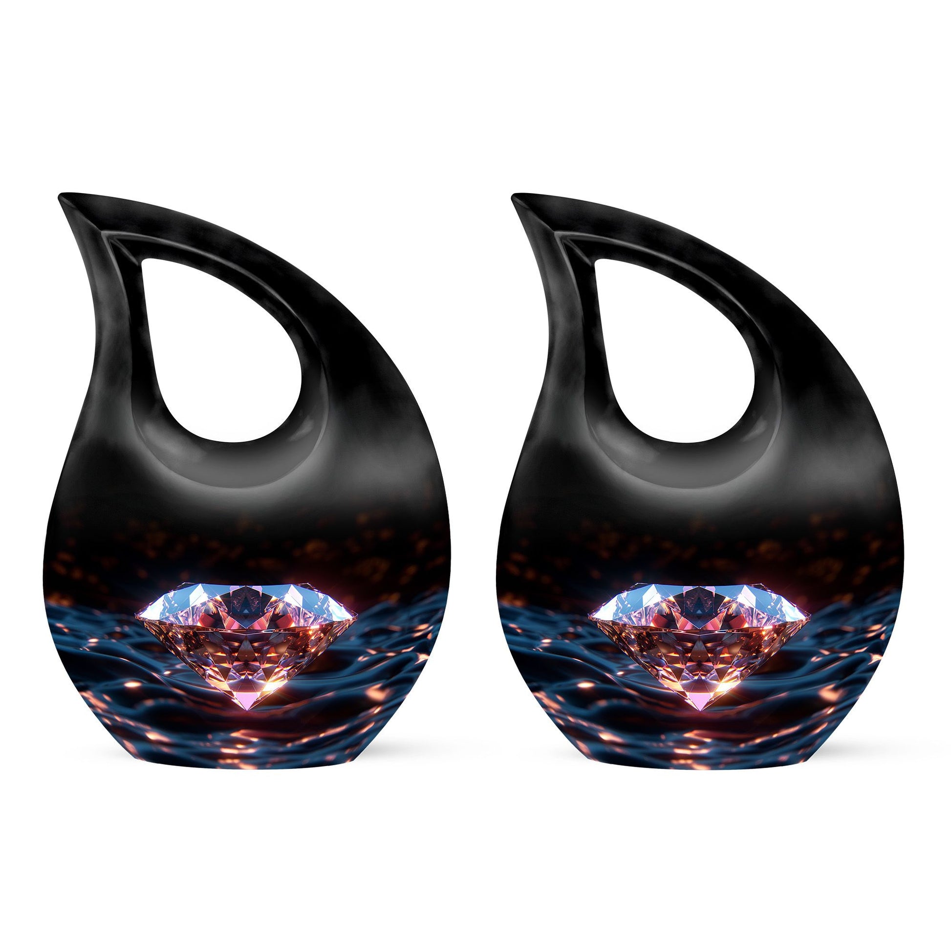 Diamond Urns For Ashes - Mini Cremation Urns
