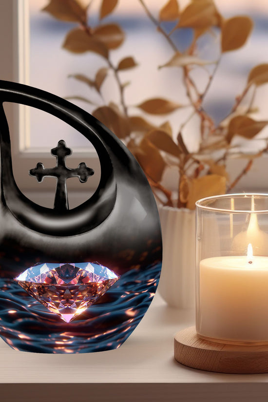 Diamond Urns For Ashes - Mini Cremation Urns