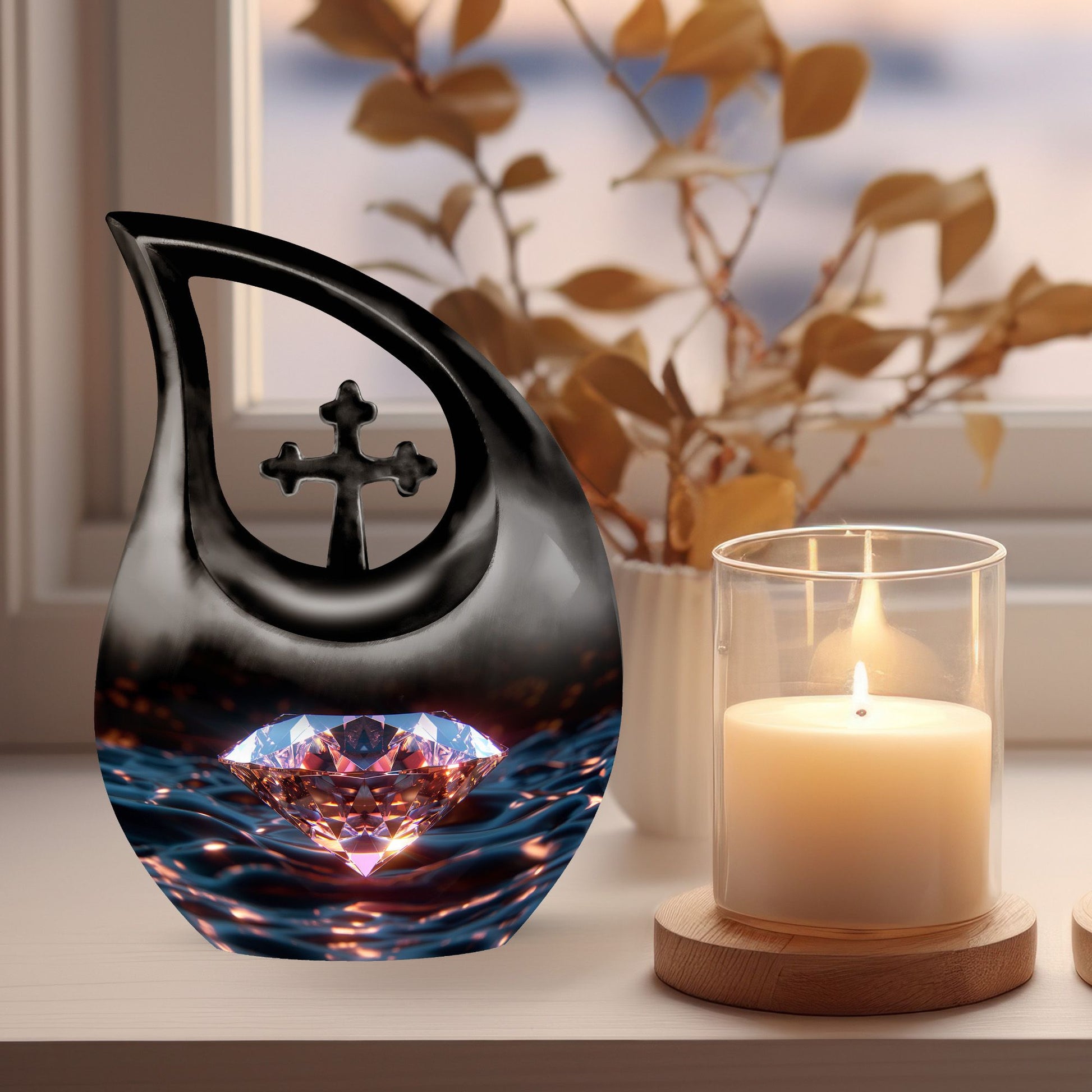 Diamond Urns For Ashes - Mini Cremation Urns