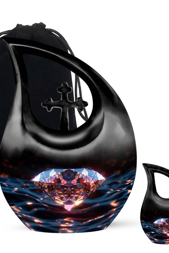 Diamond Urns For Ashes - Mini Cremation Urns