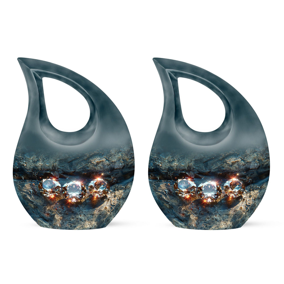 Diamond Urns For Ashes - Adult Size Cremation Urns