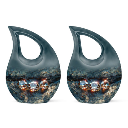 Diamond Urns For Ashes - Adult Size Cremation Urns