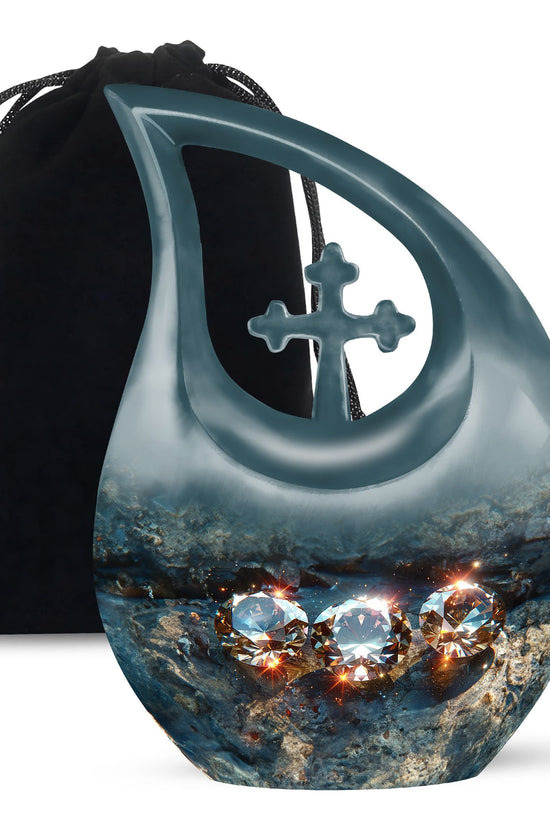Diamond Urns For Ashes - Adult Size Cremation Urns