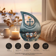 Diamond Urns For Ashes - Adult Size Cremation Urns