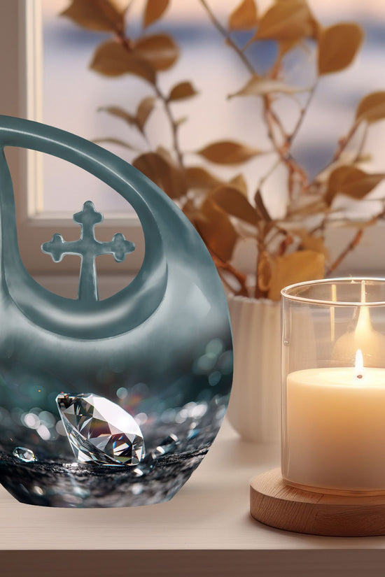 Diamond Urns For Ashes - Cremation Urn For Ashes