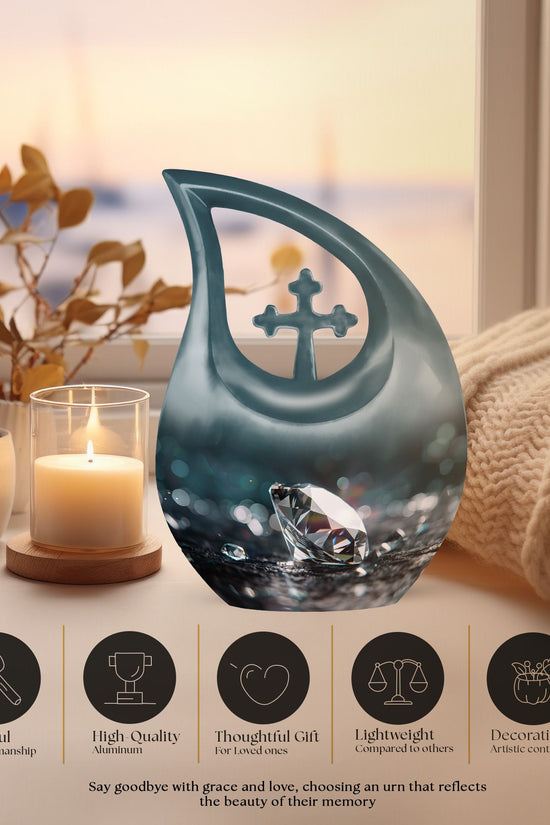 Diamond Urns For Ashes - Cremation Urn For Ashes