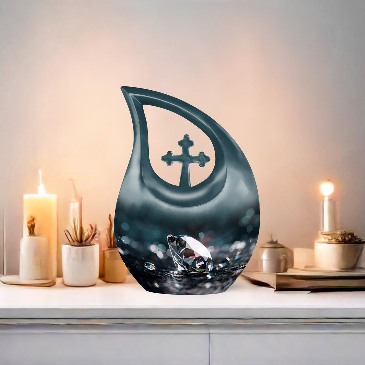 Diamond Urns For Ashes - Cremation Urn For Ashes