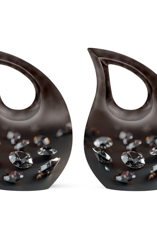 Diamond Urns For Ashes - Small Cremation Urns For Human Ashes Adult