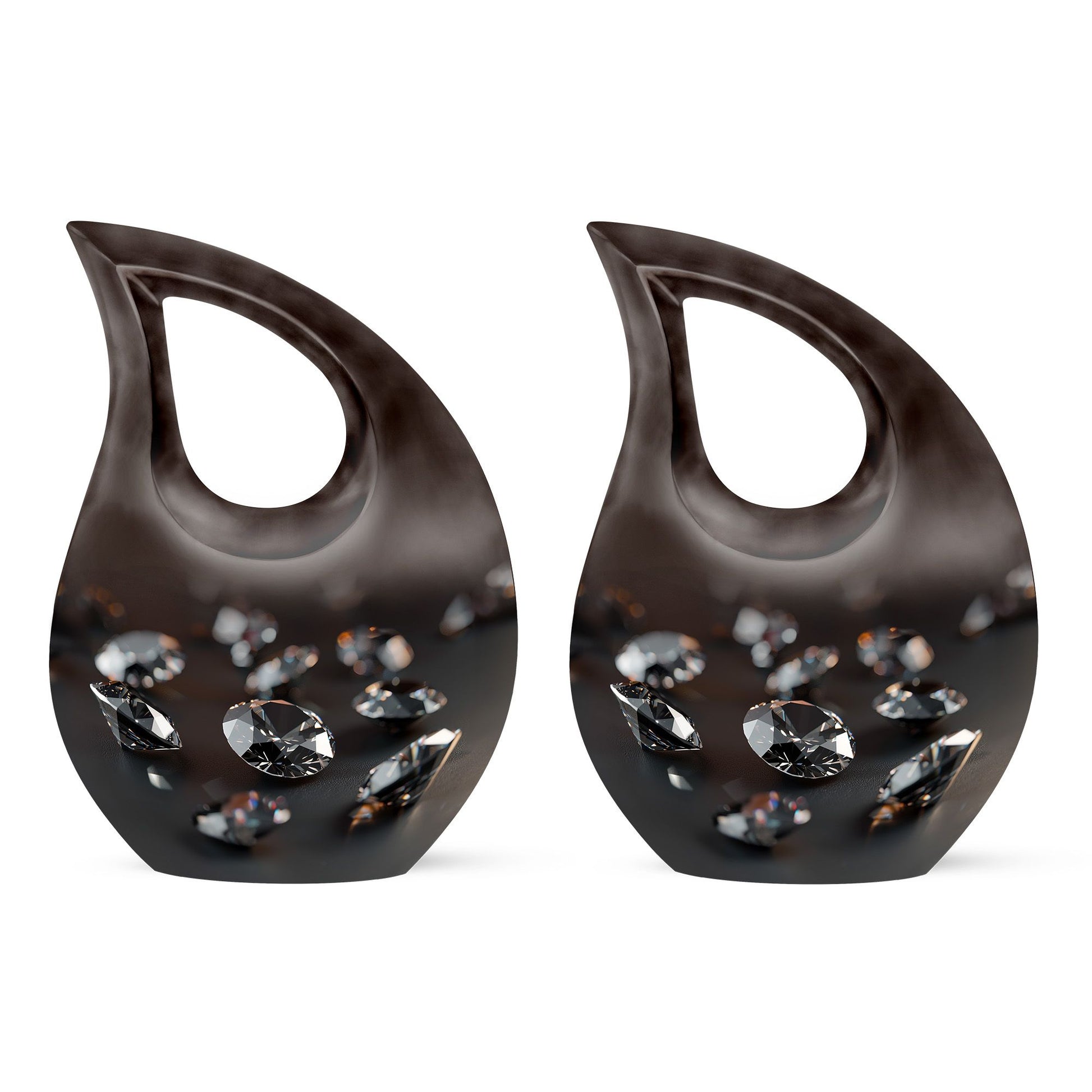 Diamond Urns For Ashes - Small Cremation Urns For Human Ashes Adult