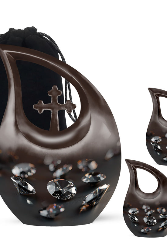 Diamond Urns For Ashes - Small Cremation Urns For Human Ashes Adult