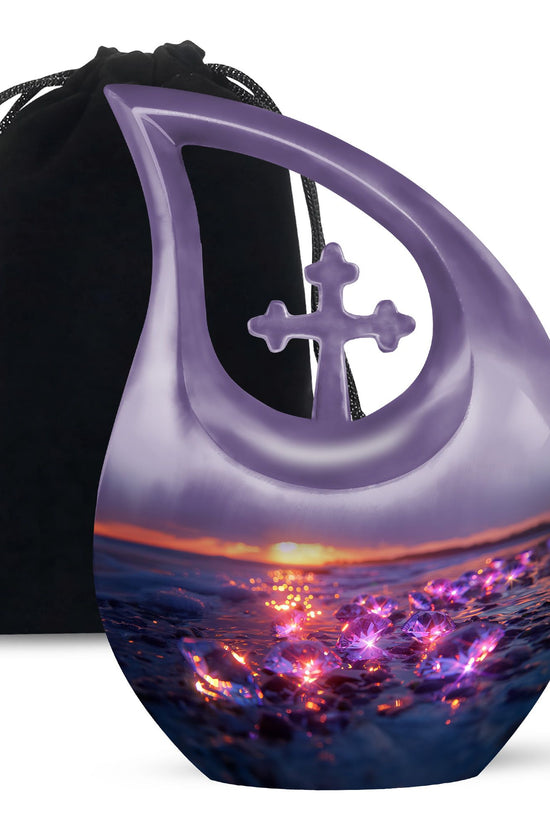 Diamond Urns For Ashes - Keepsake Cremation Urns For Human Ashes