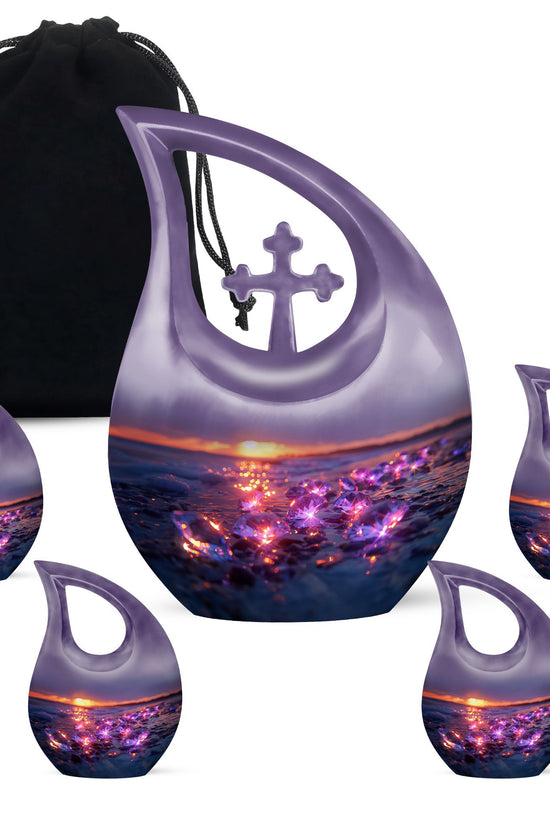 Diamond Urns For Ashes - Keepsake Cremation Urns For Human Ashes