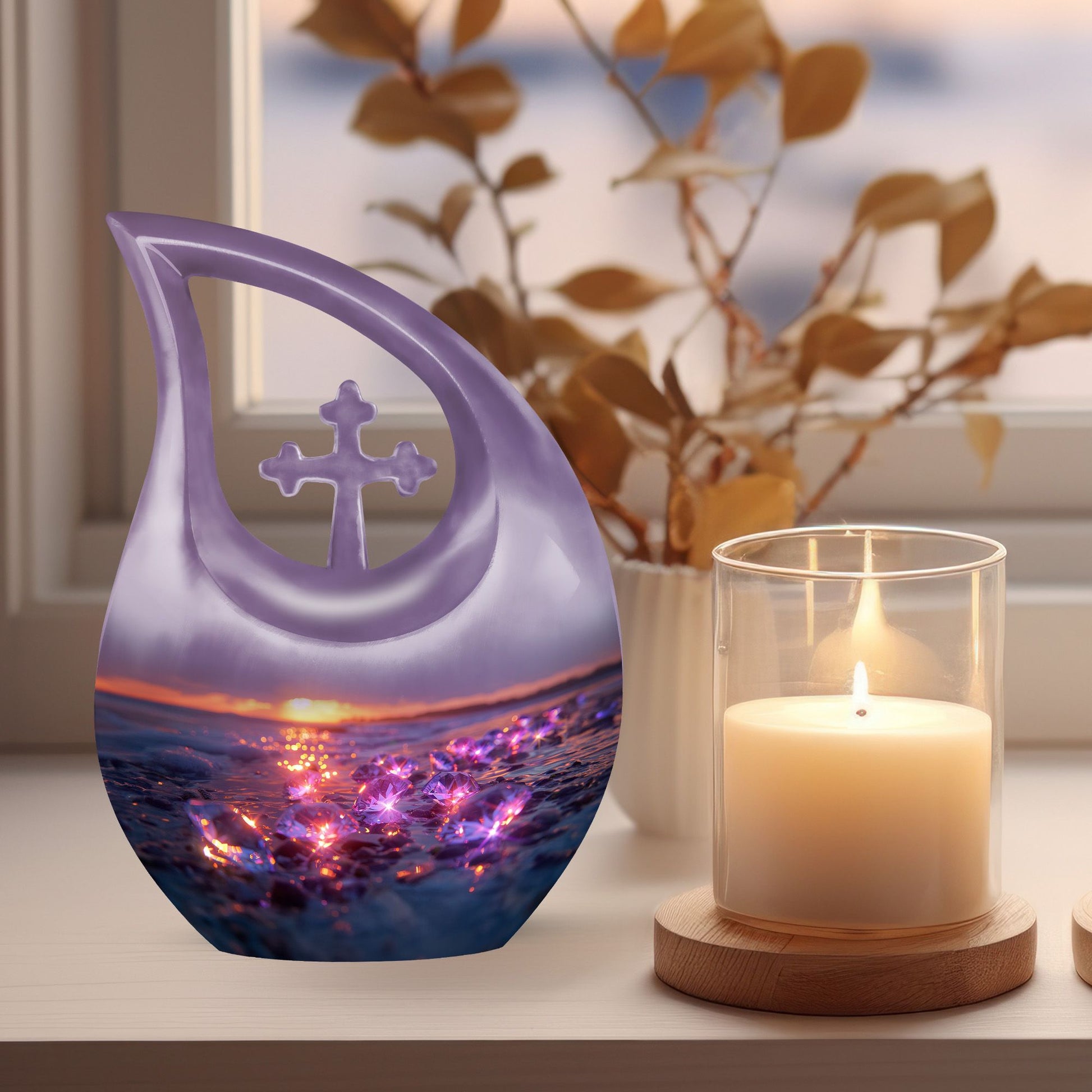 Diamond Urns For Ashes - Keepsake Cremation Urns For Human Ashes