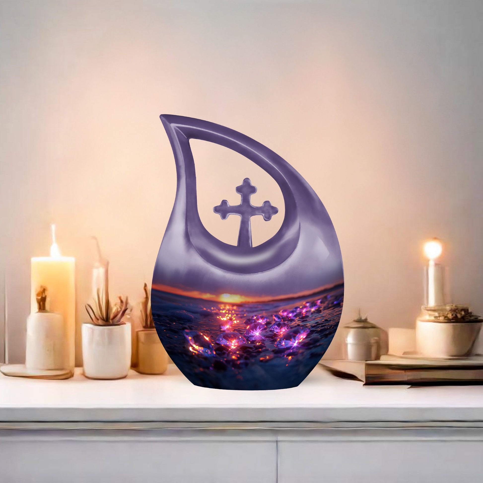 Diamond Urns For Ashes - Keepsake Cremation Urns For Human Ashes