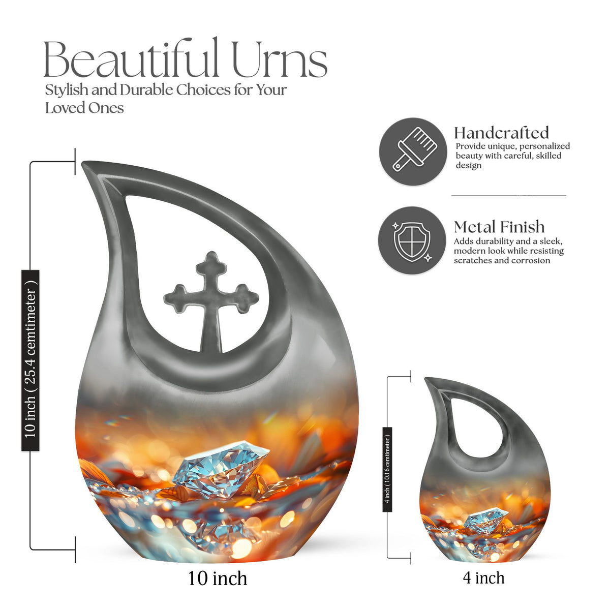 Diamond Urns For Ashes - Cremation Urns Adult