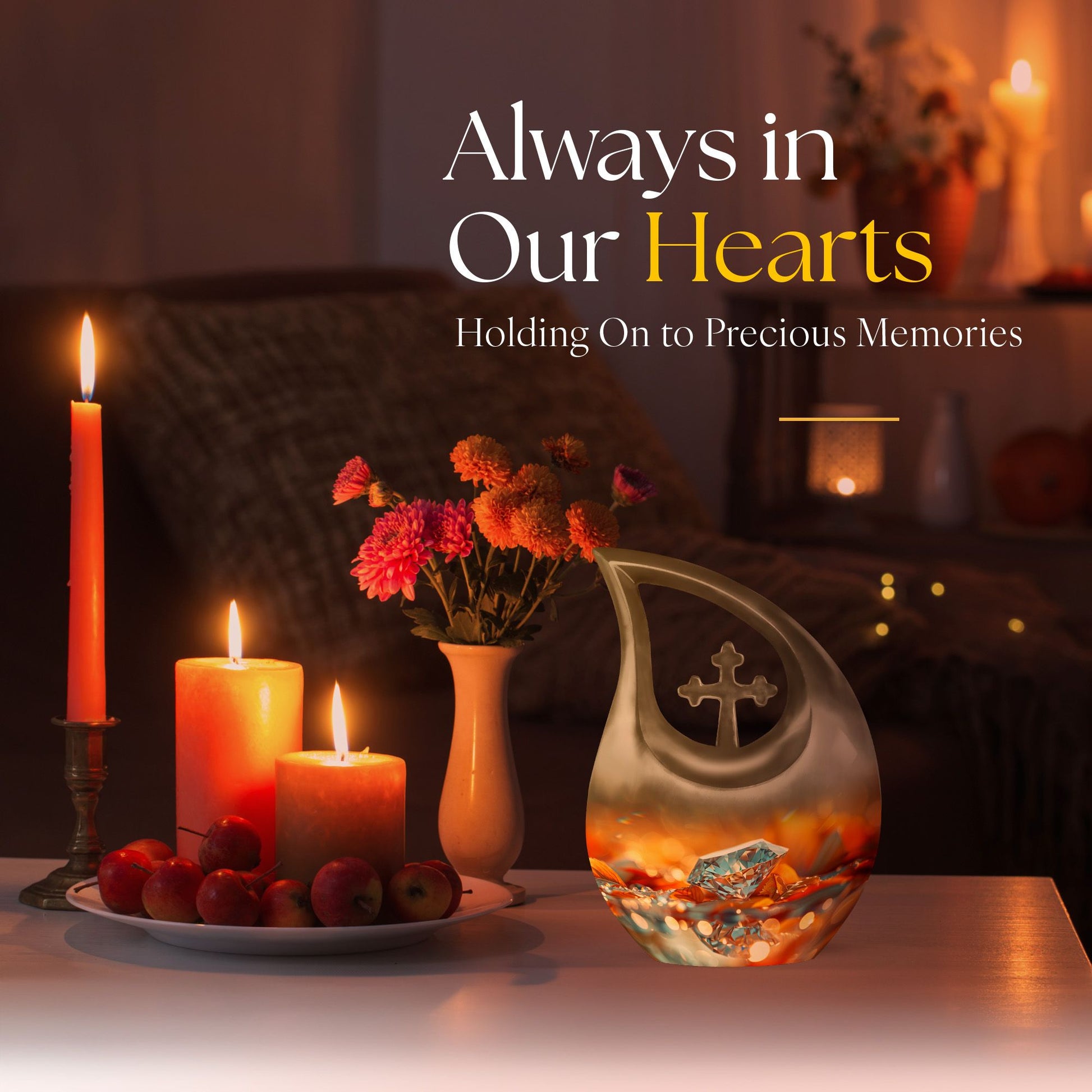 Diamond Urns For Ashes - Cremation Urns Adult