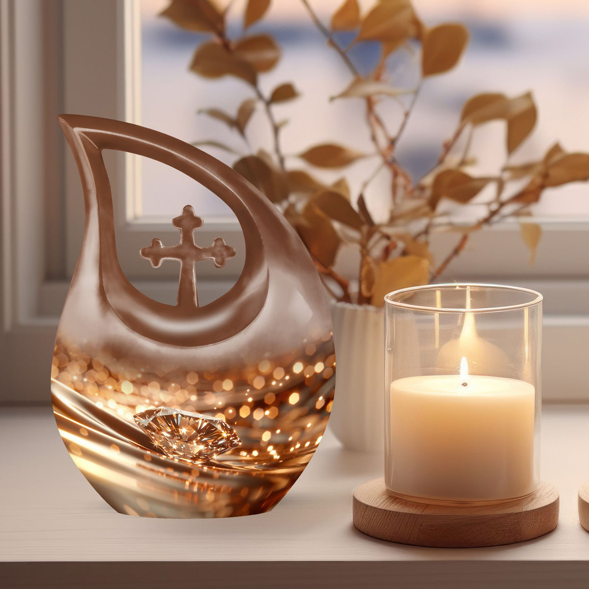 Diamond Urns For Ashes - Urn For Cremation