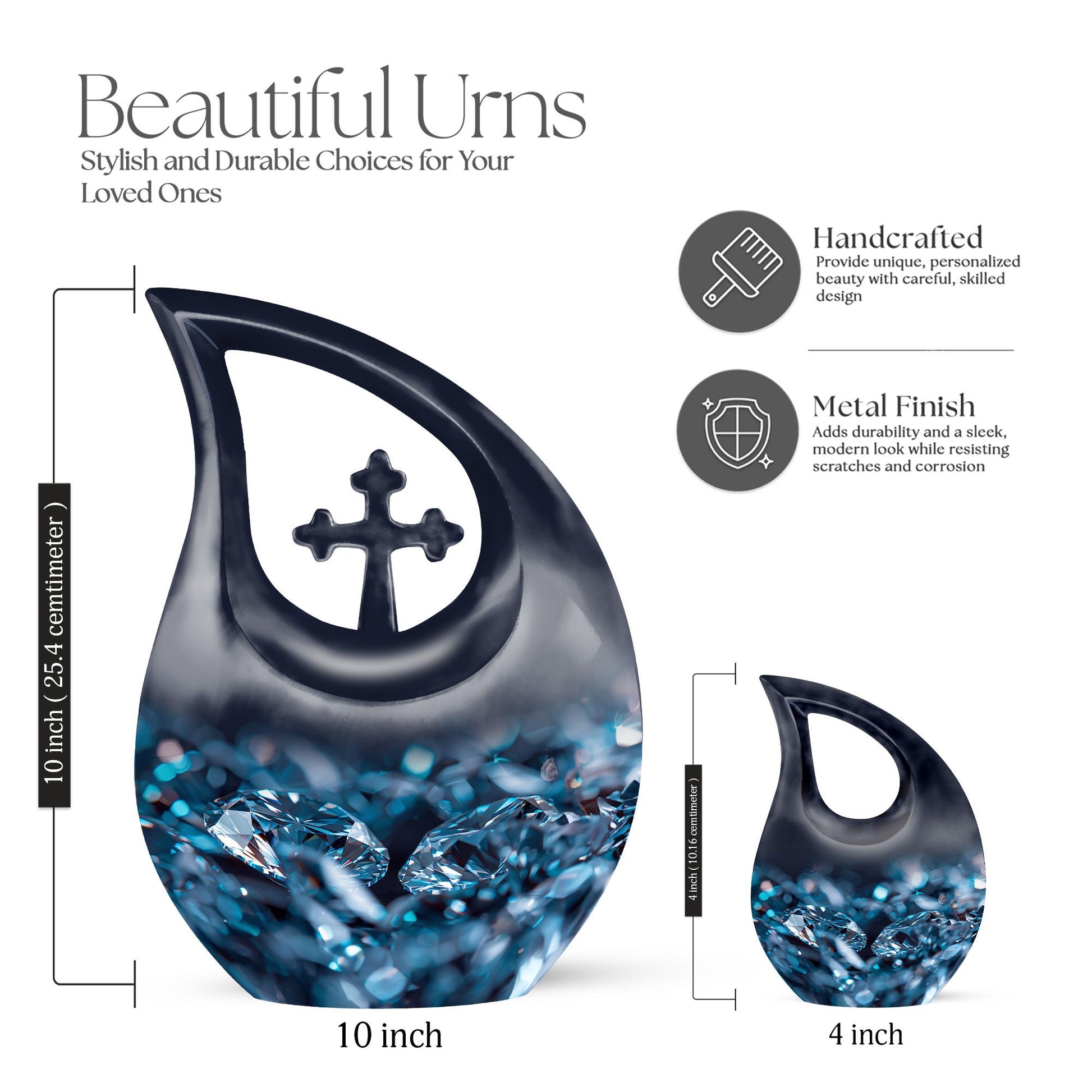 Diamond Urns For Ashes - Cremation Urns For Human