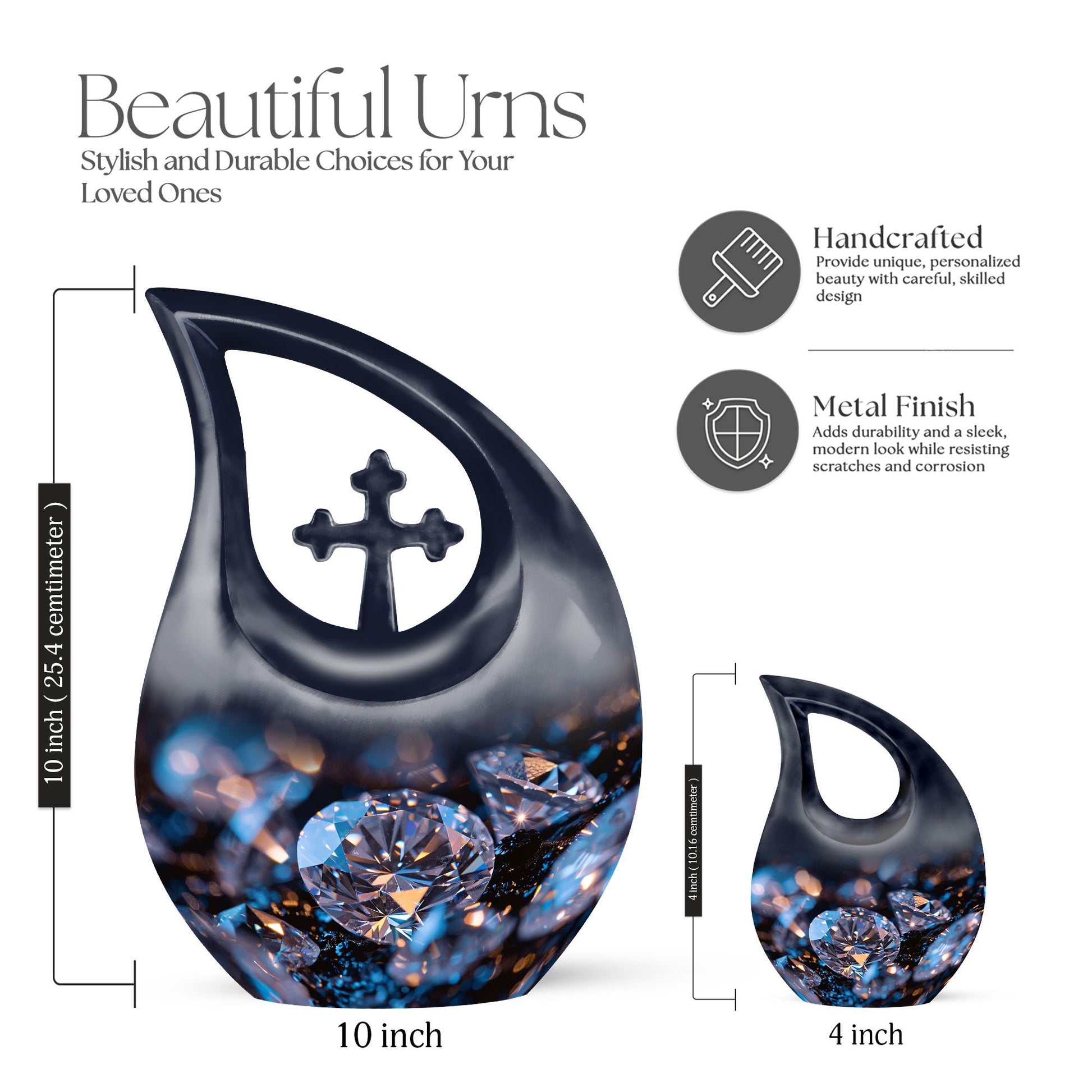Diamond Urns For Ashes - Cremation Urns For Adults