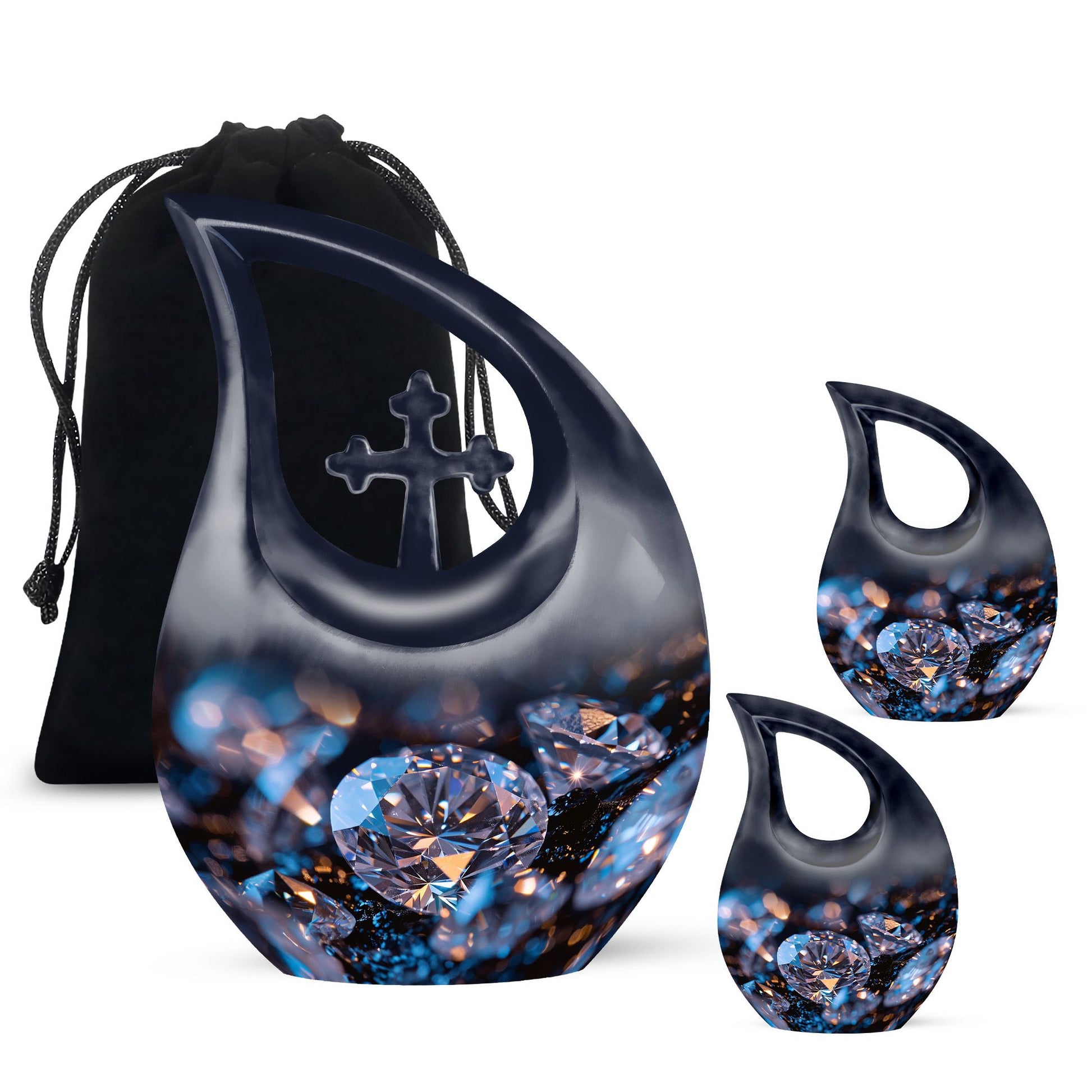 Diamond Urns For Ashes - Cremation Urns For Adults