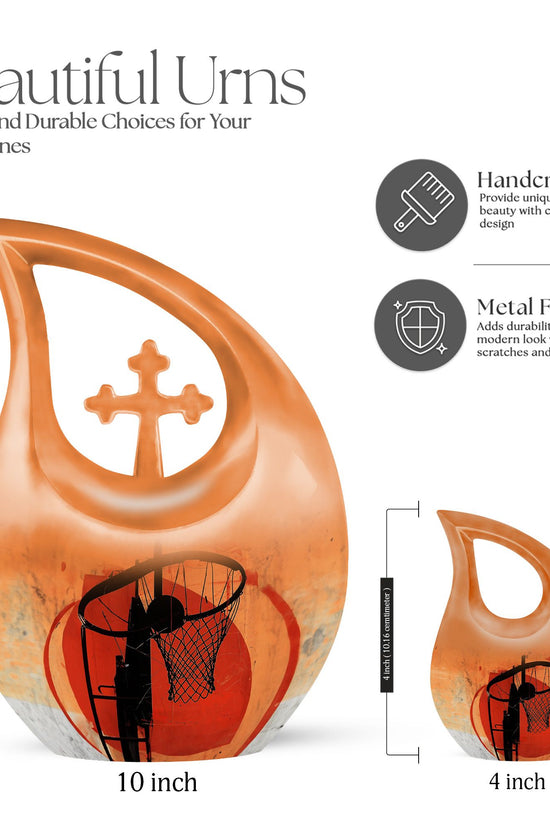 Basketball Urns For Ashes - Cremation Urn For Adult