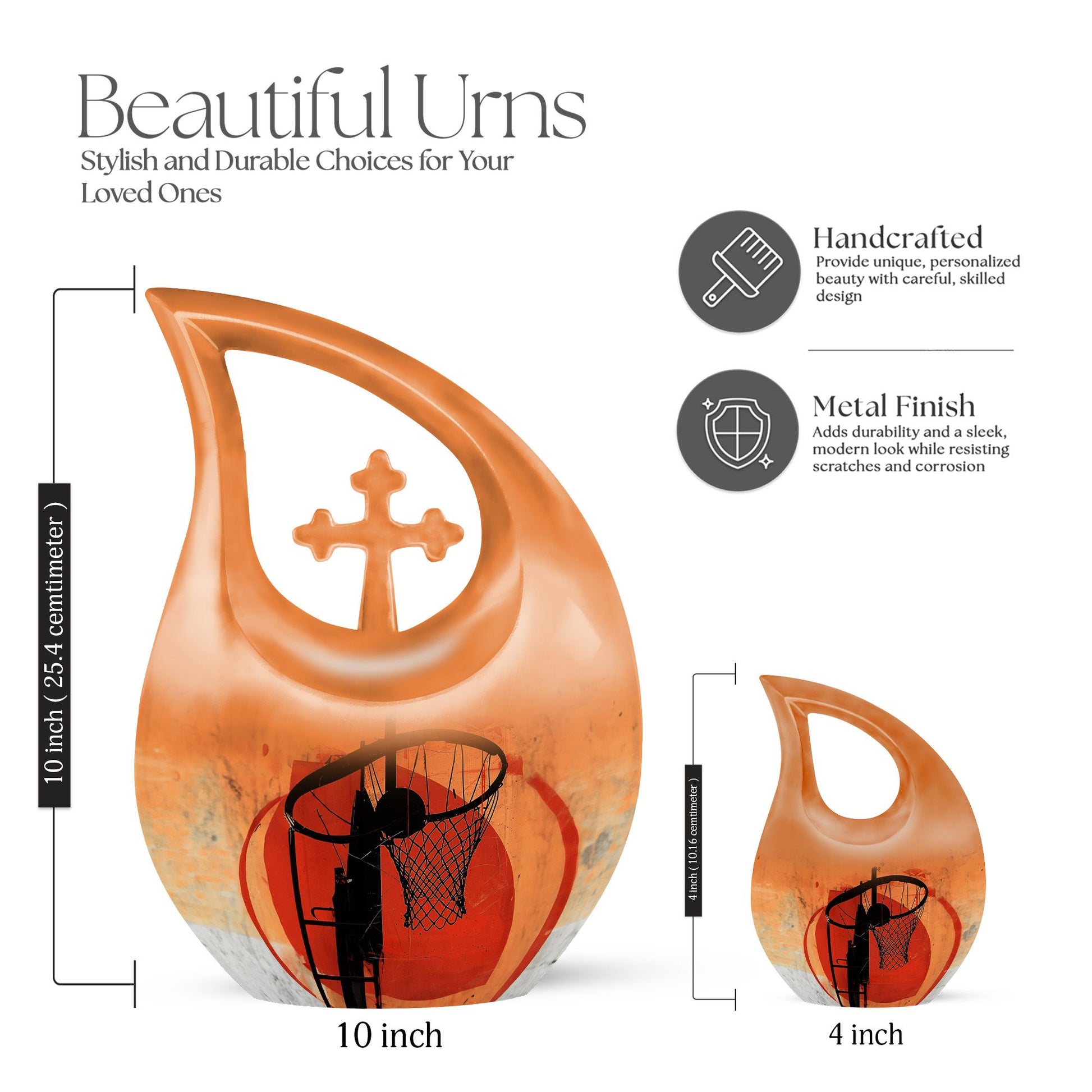 Basketball Urns For Ashes - Cremation Urn For Adult