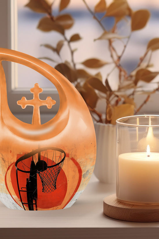 Basketball Urns For Ashes - Cremation Urn For Adult
