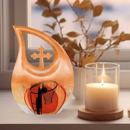 Basketball Urns For Ashes - Cremation Urn For Adult