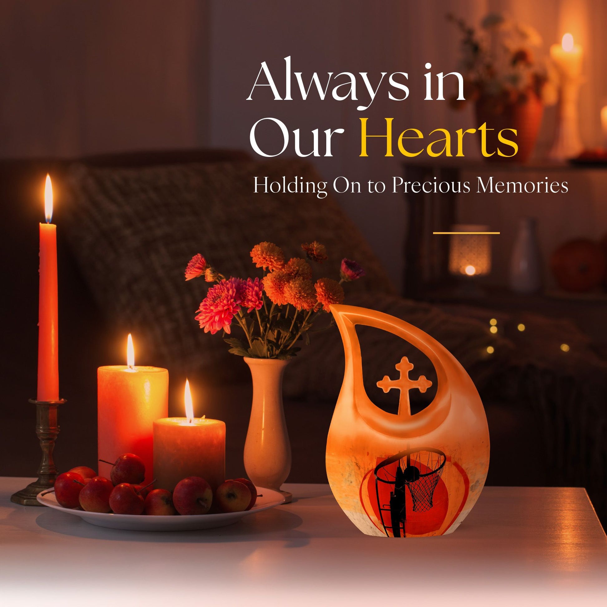 Basketball Urns For Ashes - Cremation Urn For Adult