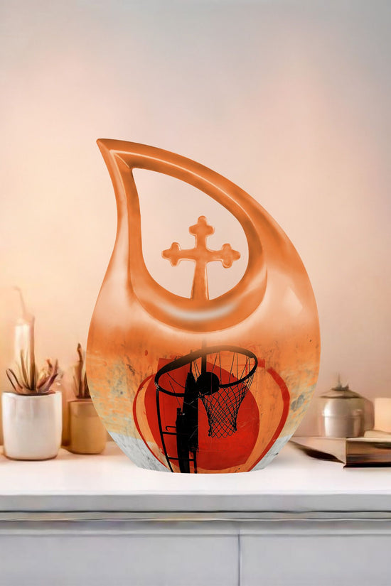 Basketball Urns For Ashes - Cremation Urn For Adult