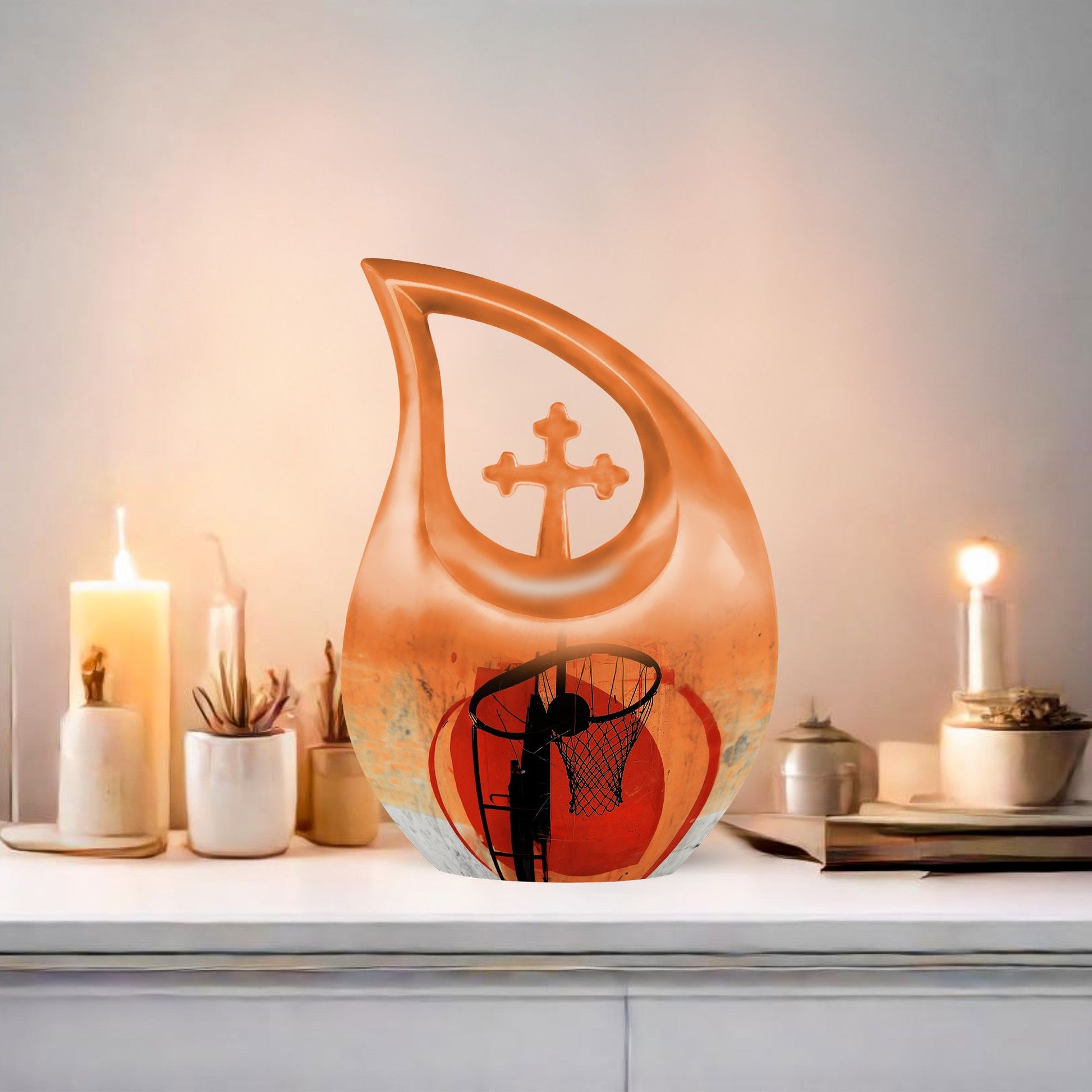 Basketball Urns For Ashes - Cremation Urn For Adult