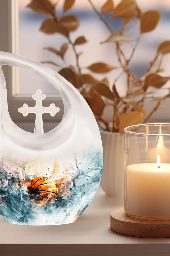 Basketball Urns For Ashes - Adult Cremation Urn