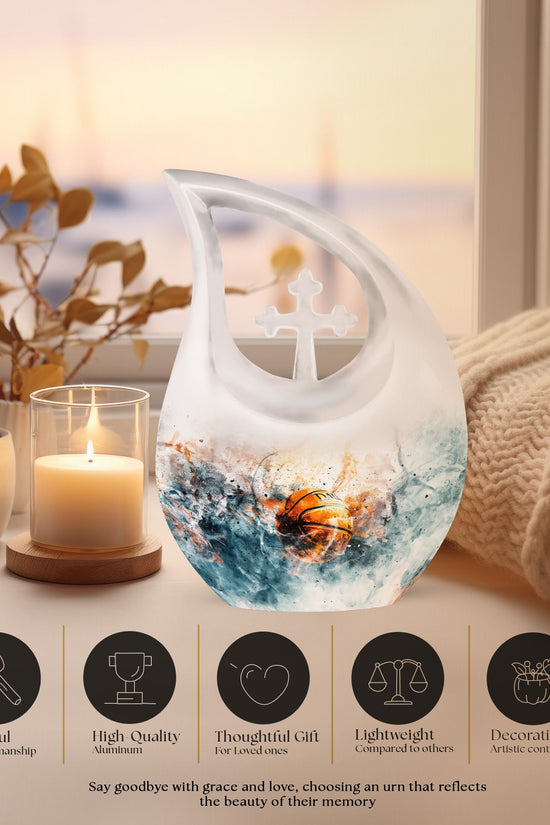 Basketball Urns For Ashes - Adult Cremation Urn