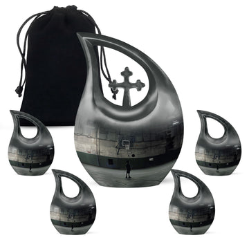 Large Urn With 4 Keepsake