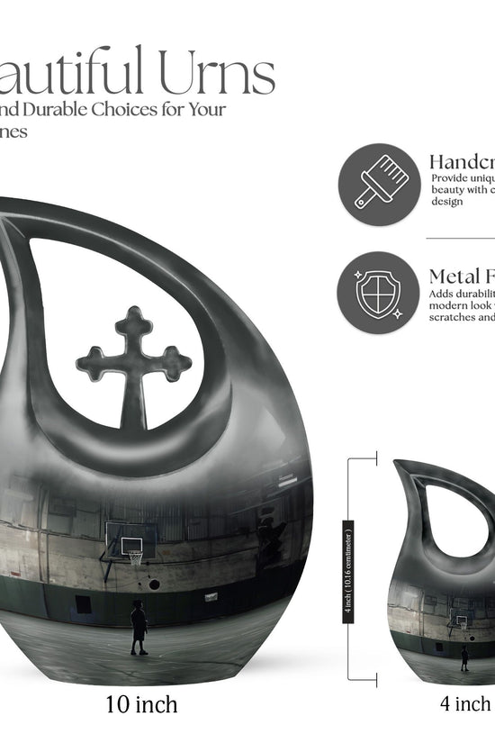 Basketball Urns For Ashes - Cremation Urns For Human Ashes Adult Set