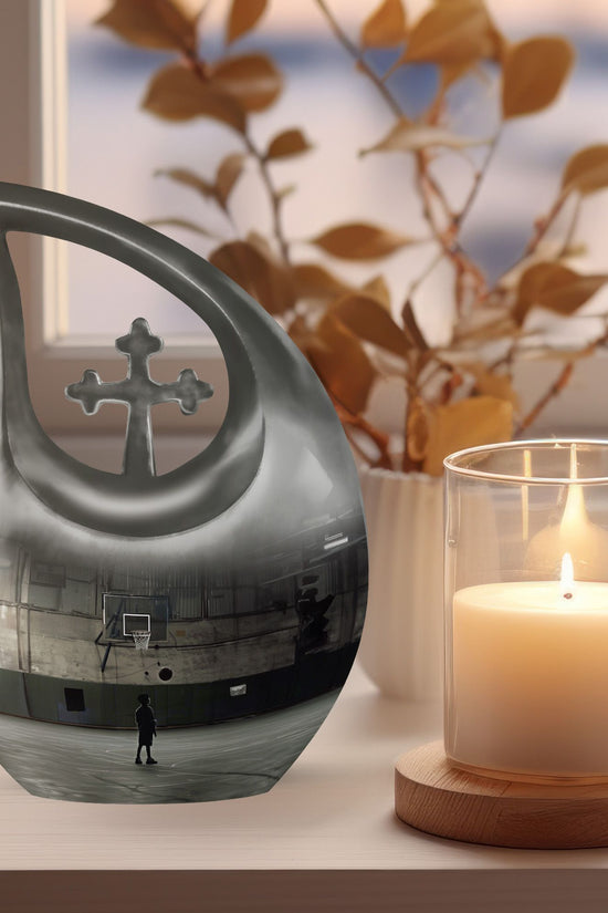 Basketball Urns For Ashes - Cremation Urns For Human Ashes Adult Set