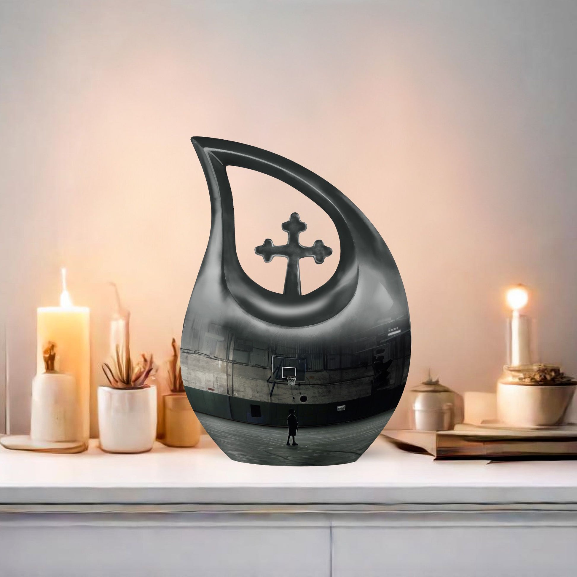 Basketball Urns For Ashes - Cremation Urns For Human Ashes Adult Set