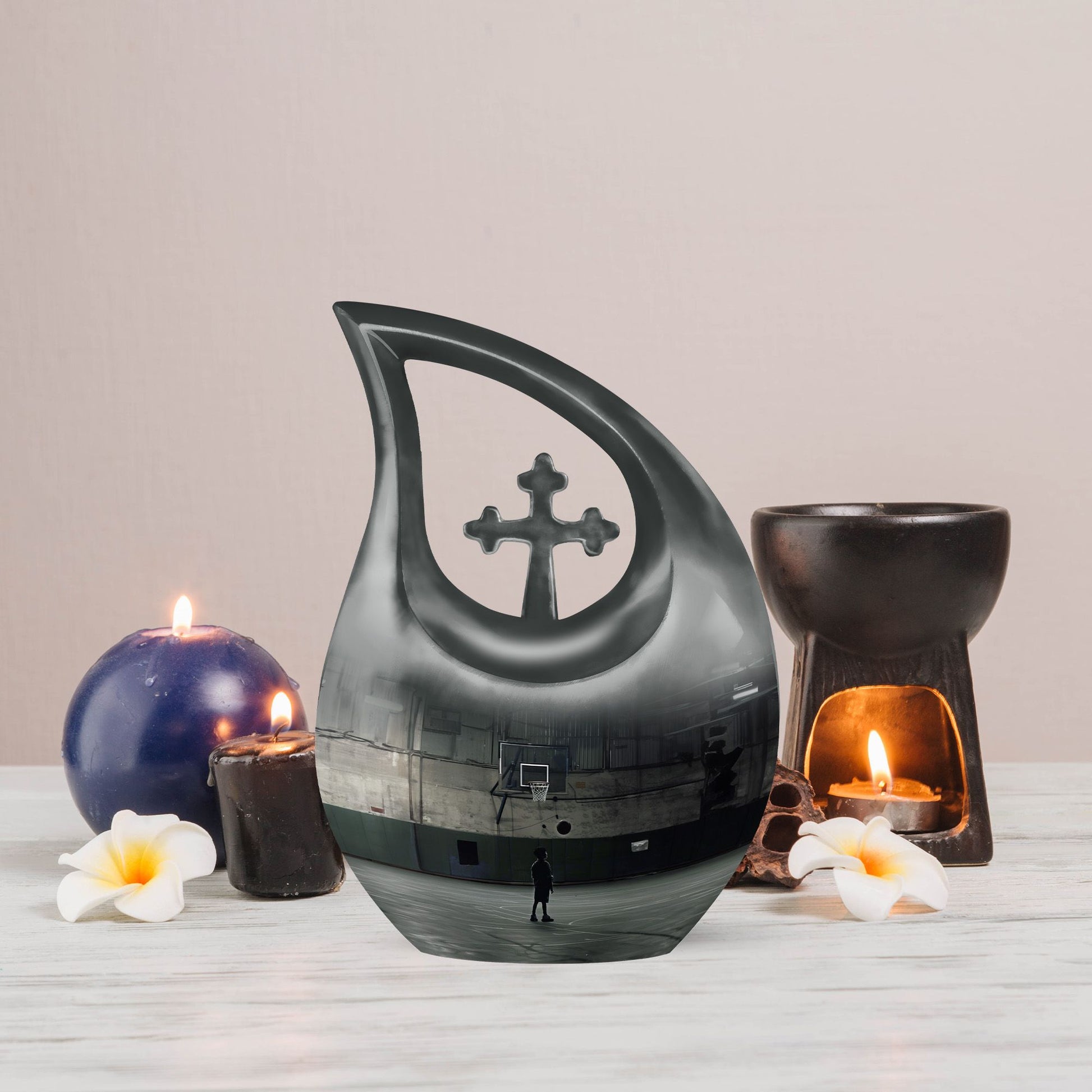 Basketball Urns For Ashes - Cremation Urns For Human Ashes Adult Set